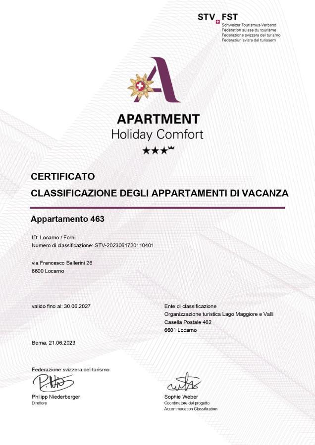Appartamento 2,5 Con Piscina Nel Cuore Di Locarno 463 المظهر الخارجي الصورة